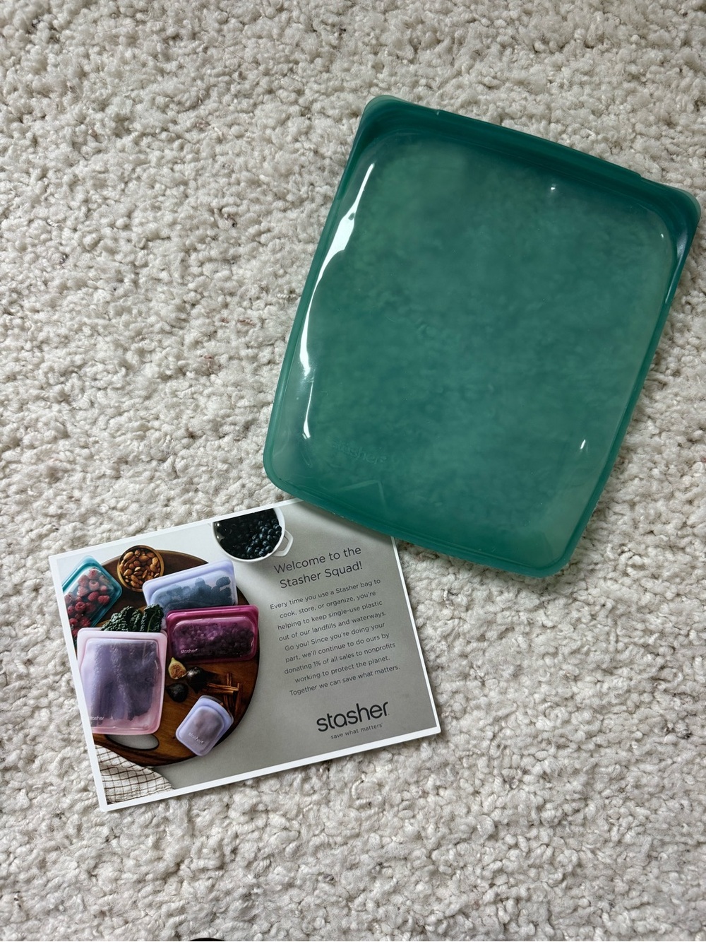 Stasher Reusable Silicone Storage Bag